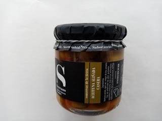 Bocal d'olives de table assaisonnées