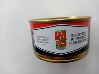 Rillettes au piment d'Espelette