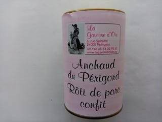 Conserve de rôti de porc confit