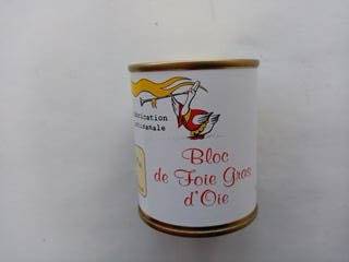 Bloc de foie gras d'oie