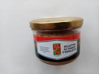 Rillettes au piment d'Espelette