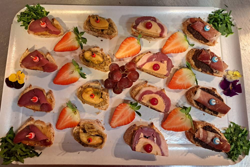 Assortiment de toasts
